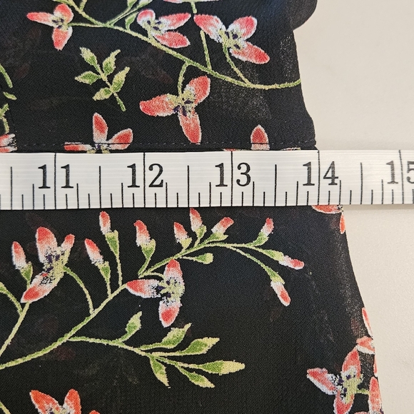 Vintage Black Esprit Dress Sz 3/4 - Picture 6 of 8